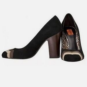 Missoni for Target Suede Zig-Zag Black Pumps.